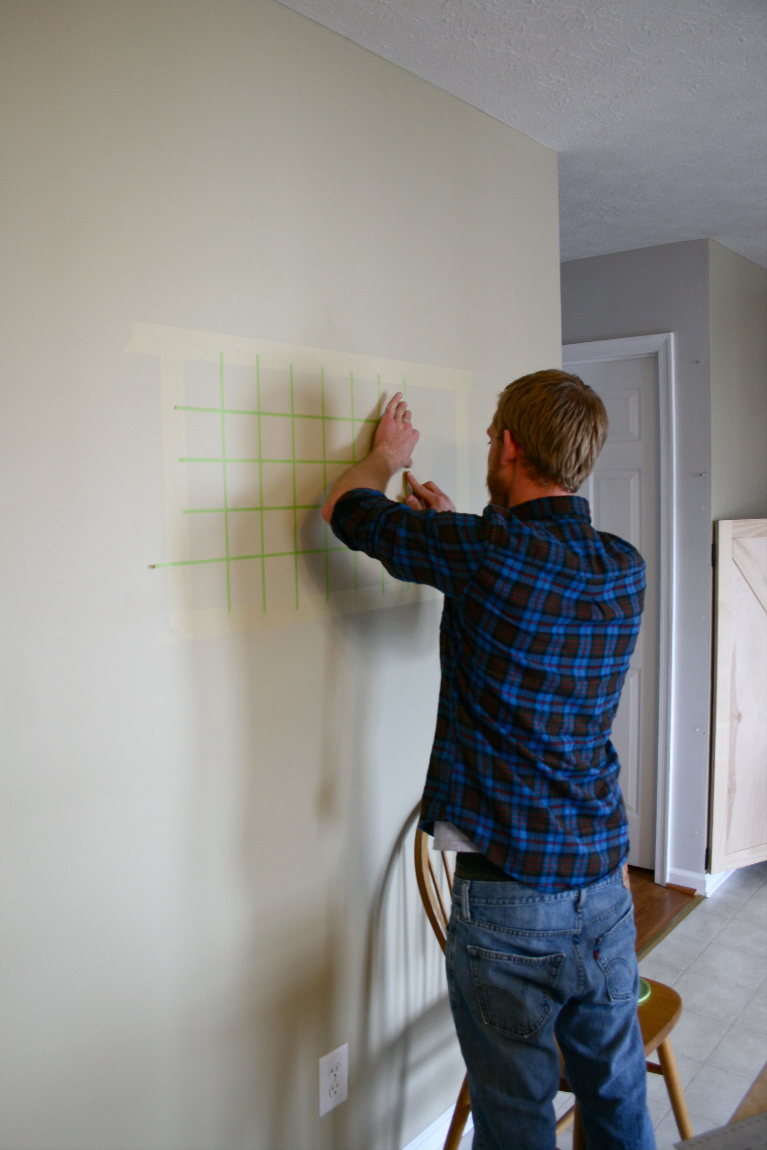 DIY Chalkboard Calendar - Dream Green DIY