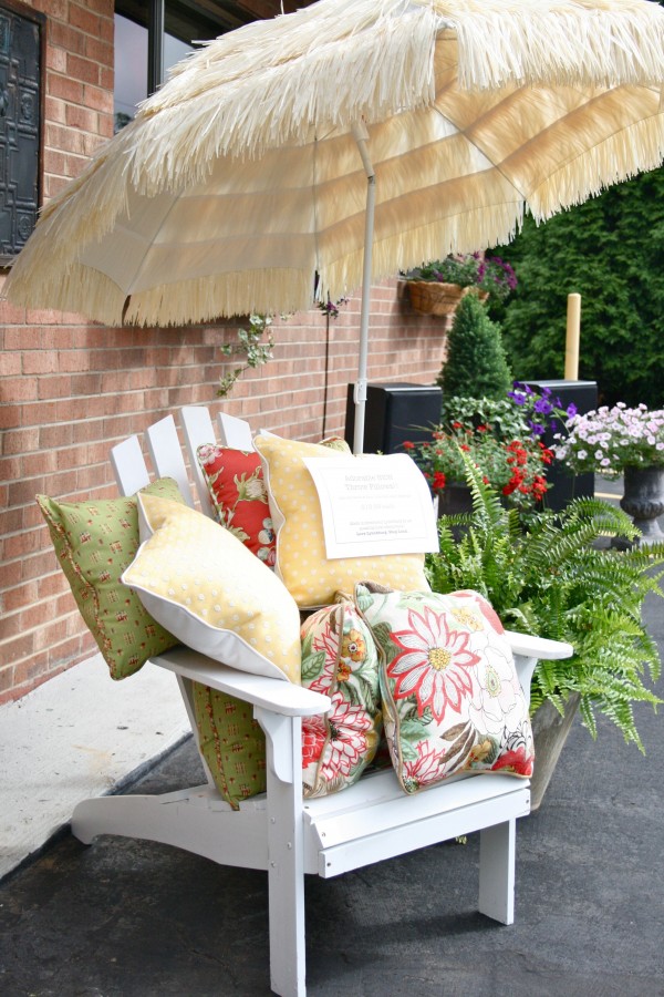 Curtains, Blinds and Bath Summer Block Party {Part 1} Dream Green DIY