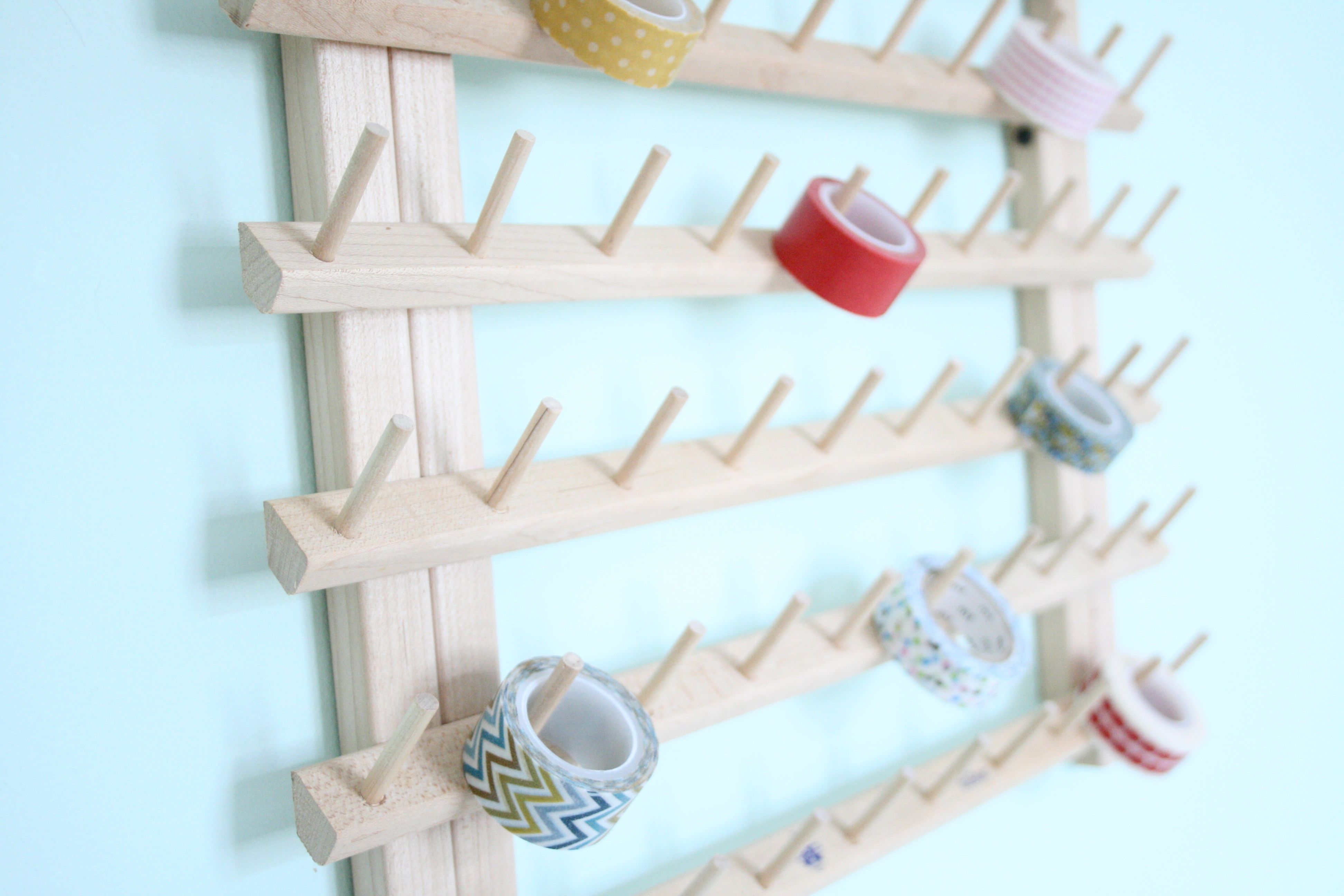 From thread rack to washi tape organizer - Dream Green DIY