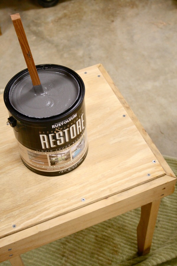 DIY Weather Proofed Table {with Restore} Dream Green DIY