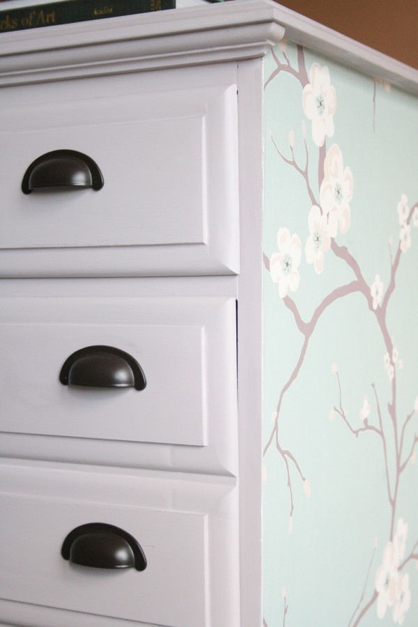 DIY Dresser Makeover With Wallpaperdirect Dream Green DIY