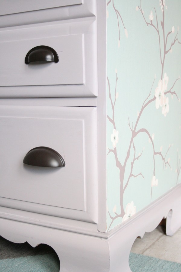 DIY Dresser Makeover With Wallpaperdirect Dream Green DIY