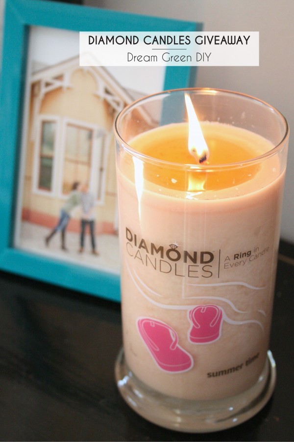 Diamond Candles Giveaway Dream Green DIY