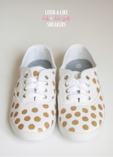 kate spade polka dot sneakers