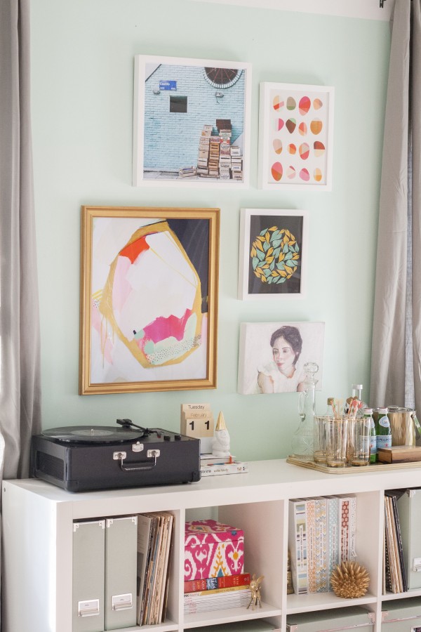 Artfully Walls Six Steps to a Perfectly Hung Gallery Dream Green DIY