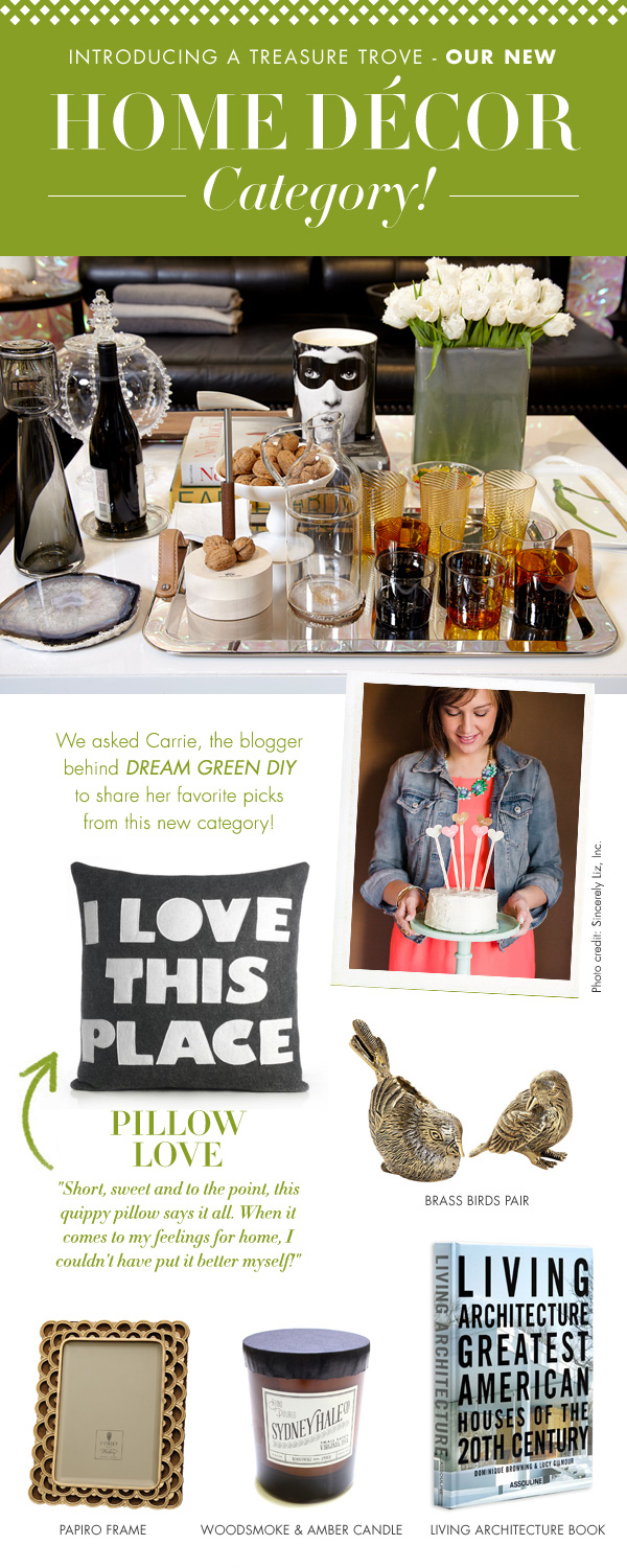 Shoptiques Debuts New Home Decor Line! Dream Green DIY