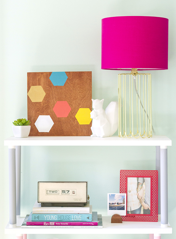 DIY Geometric Wall Art // Meet + Make Box