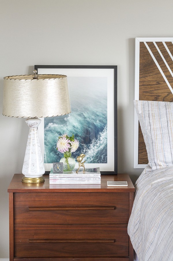 How To Decorate A Nightstand In 10 Minutes