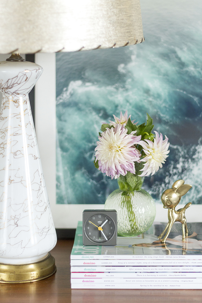 How To Decorate A Nightstand In 10 Minutes