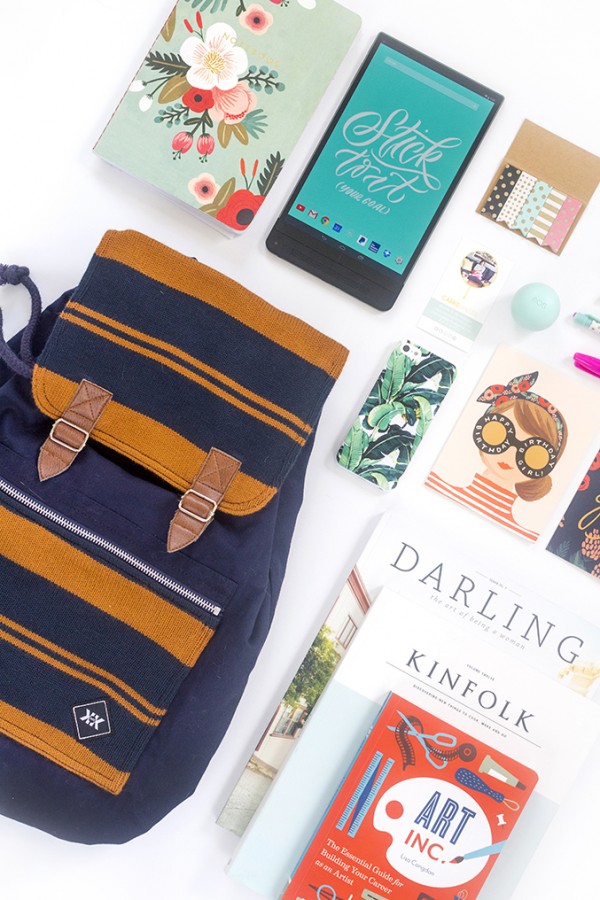 What's In My Grown Up Book Bag Dream Green DIY