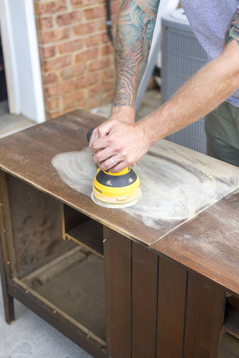 How To Give A Retro Record Cabinet New Life With Paint