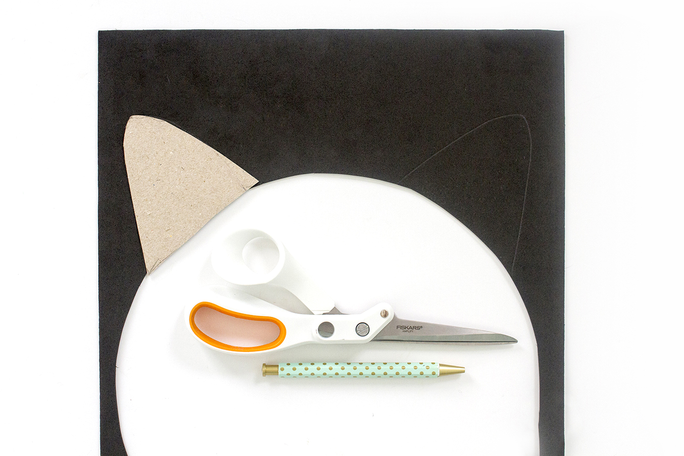 DIY Black Cat Placemats Dream Green DIY