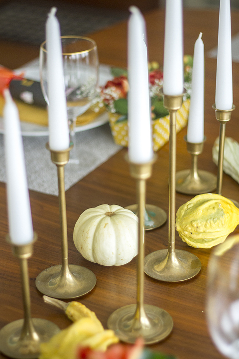 How To Style A Modern Thanksgiving Tablescape