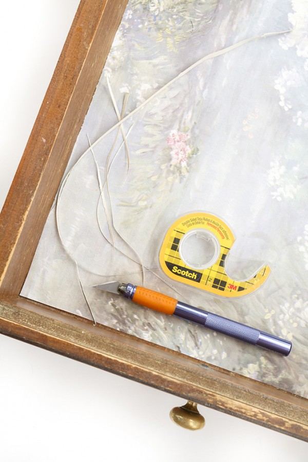 How To Turn Wallpaper Scraps Into Drawer Liners Dream Green DIY