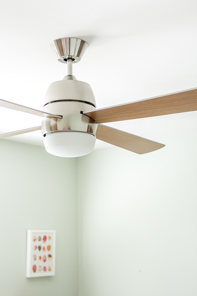 Mid century ceiling cheap fan with light