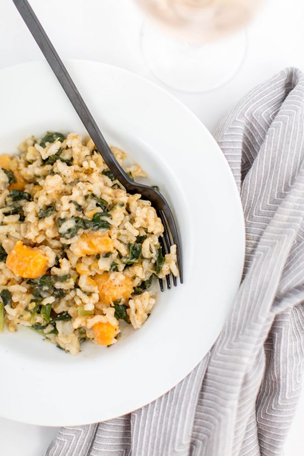 Chicken Risotto With Kale & Butternut Squash Dream Green DIY