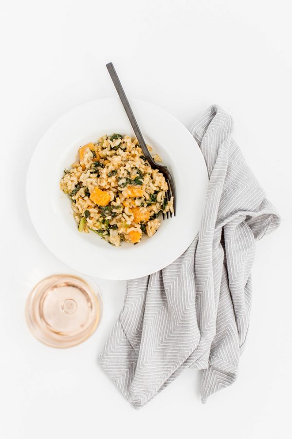 Chicken Risotto With Kale & Butternut Squash Dream Green DIY
