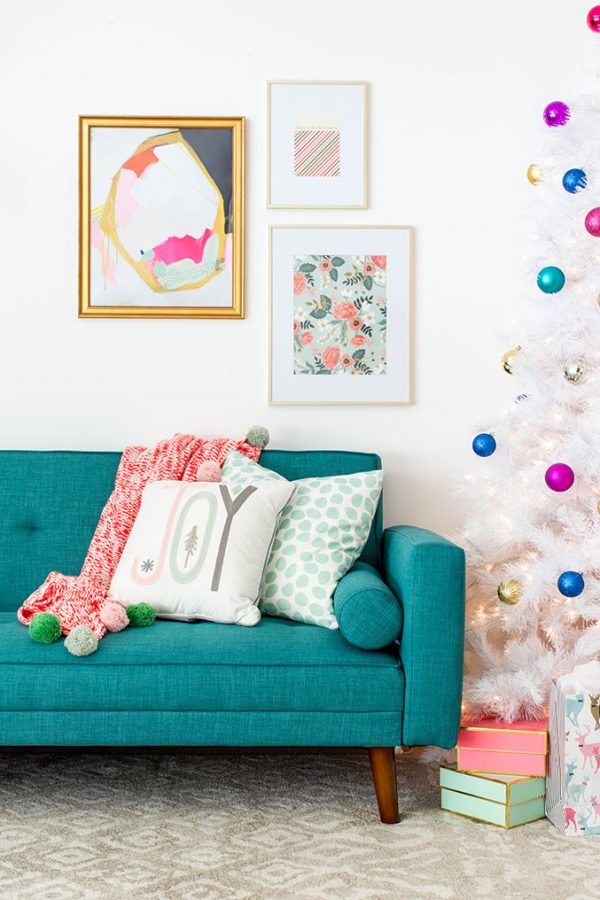 How To Decorate Your Living Room For Christmas Dream Green DIY