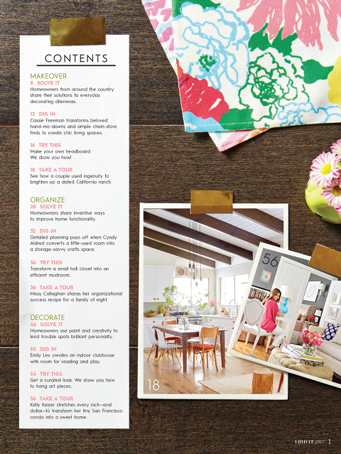 Featured In Better Homes And Gardens I Did It Magazine Dream Green Diy