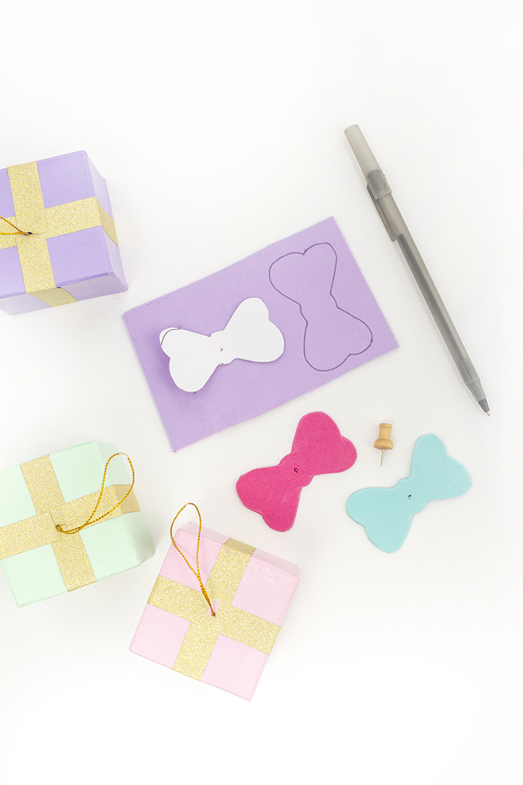 How To Make DIY Gift Box Ornaments Dream Green DIY