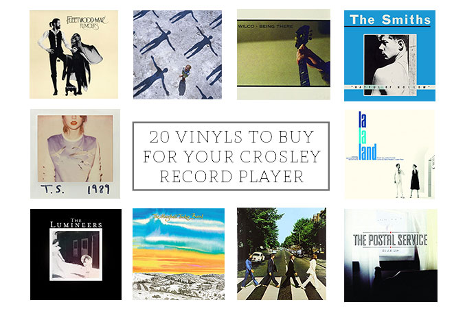 20 Vinyls To Buy For Your Crosley Record Player - Dream Green DIY