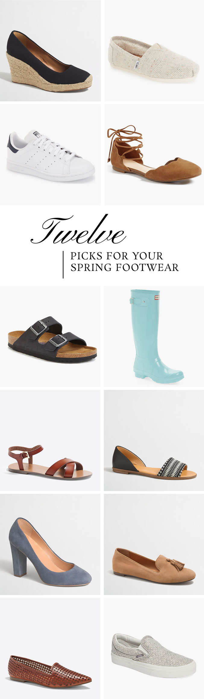 Done In A Dozen Picks For Your Spring Footwear Dream Green DIY