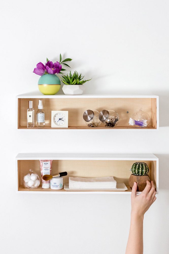 How To Make And Style DIY Painted Wall Cubbies Dream Green DIY