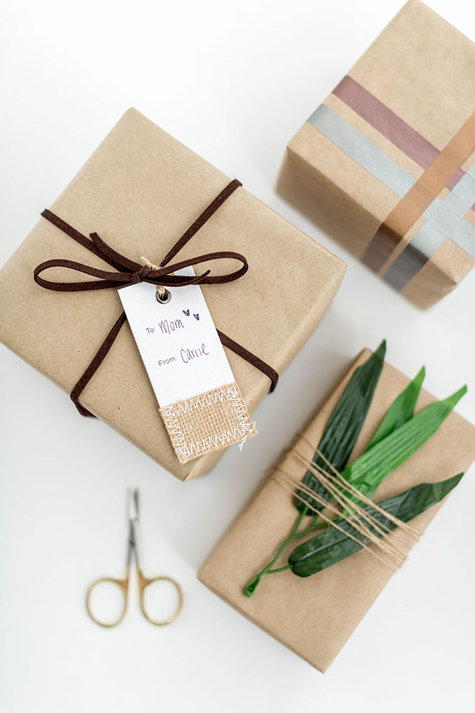 3 DIY Minimalist Wrapping Methods To Try Dream Green DIY