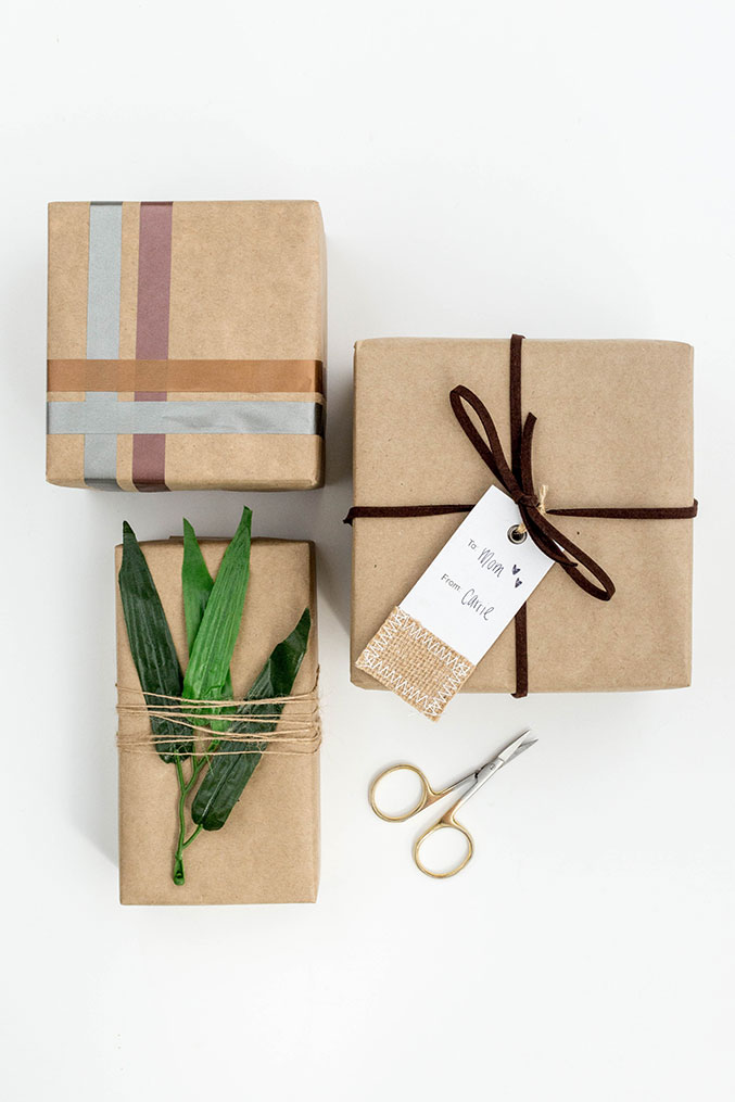 3 DIY Minimalist Wrapping Methods To Try Dream Green DIY