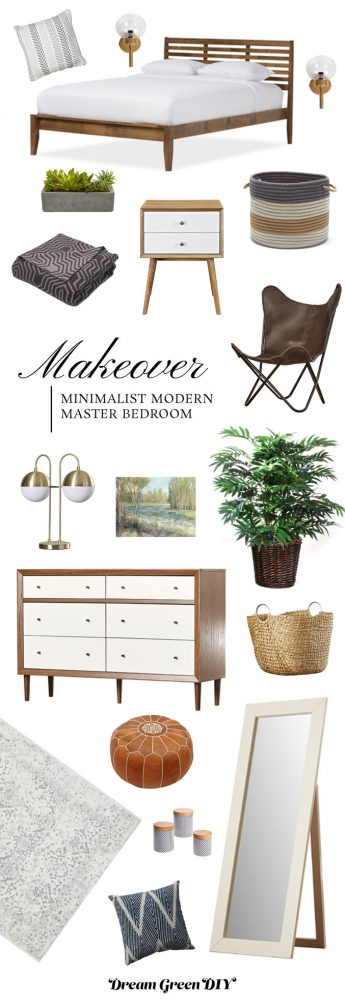 A Modern Master Bedroom Mood Board - Dream Green Diy