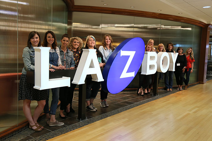 Behind The Scenes Of The 2017 La-Z-Boy Design Dash - Dream Green DIY