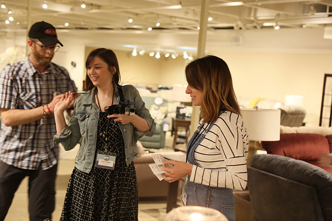 Behind The Scenes Of The 2017 La-Z-Boy Design Dash - Dream Green DIY