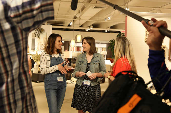 Behind The Scenes Of The 2017 La-Z-Boy Design Dash - Dream Green DIY