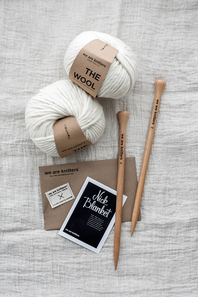 How To Knit Your Own Blanket (For Beginners!) Dream Green DIY