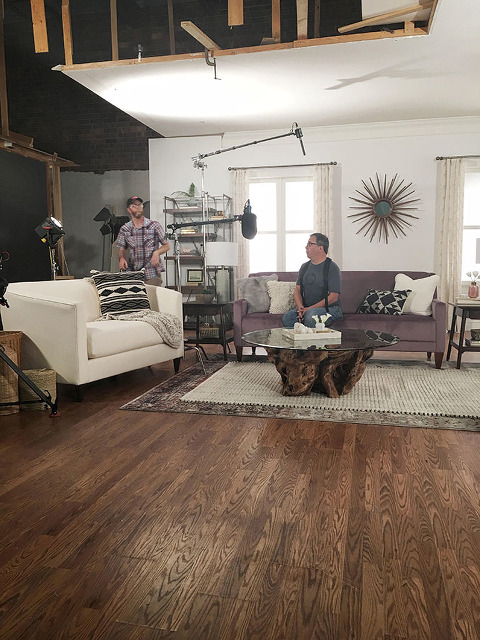 Behind The Scenes Of The 2017 La-Z-Boy Design Dash - Dream Green DIY