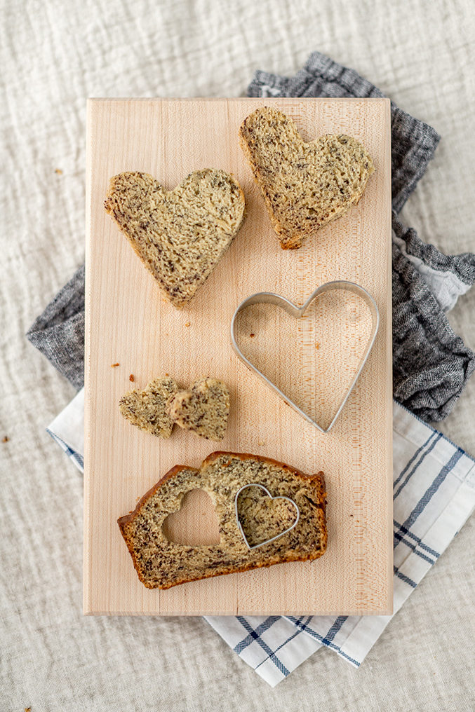 HeartShaped Valentine's Day Banana Bread Dream Green DIY