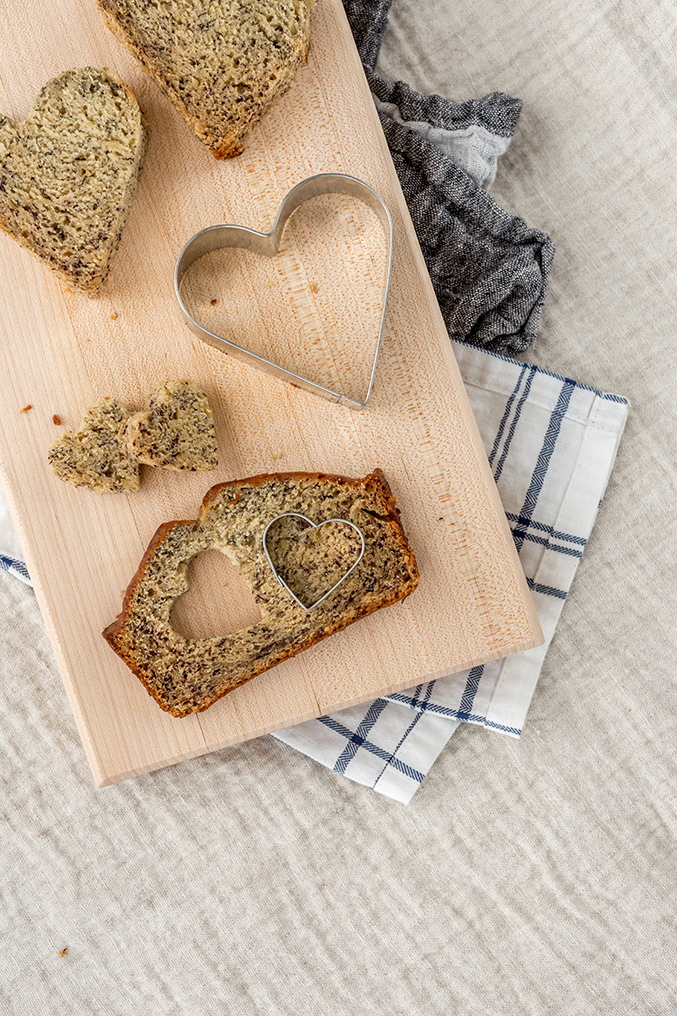 HeartShaped Valentine's Day Banana Bread Dream Green DIY