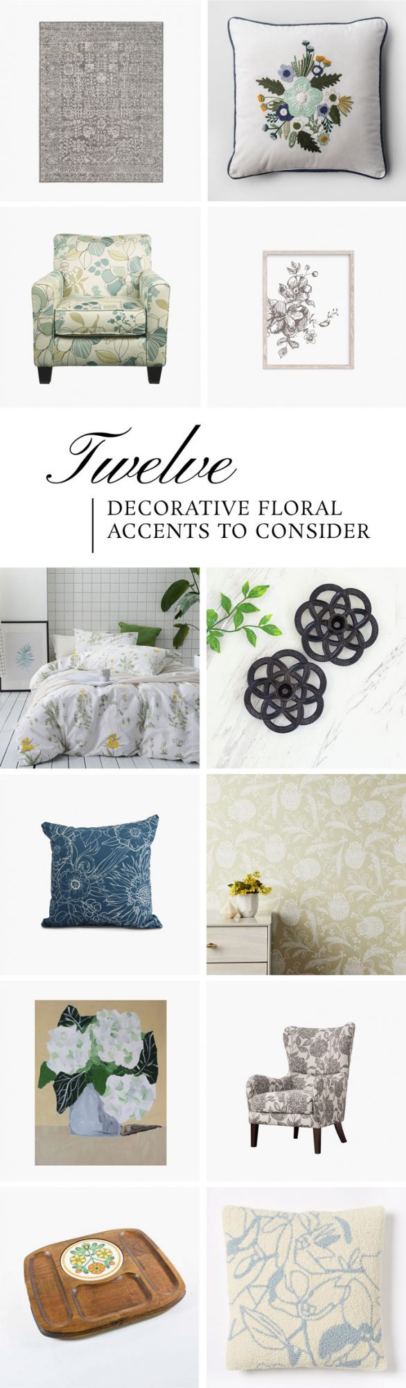 12 Decorative Floral Accents To Consider Dream Green DIY