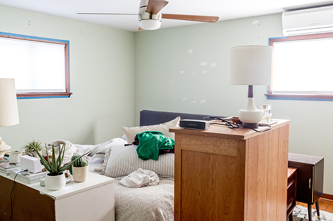 One Room Challenge: Week 3 - Dream Green DIY