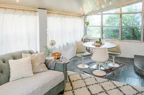 sunroom string lights