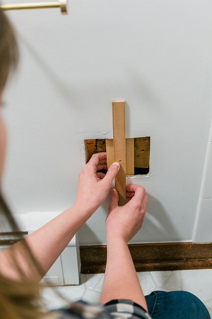 View of How To Patch A Hole In Drywall - Dream Green DIY