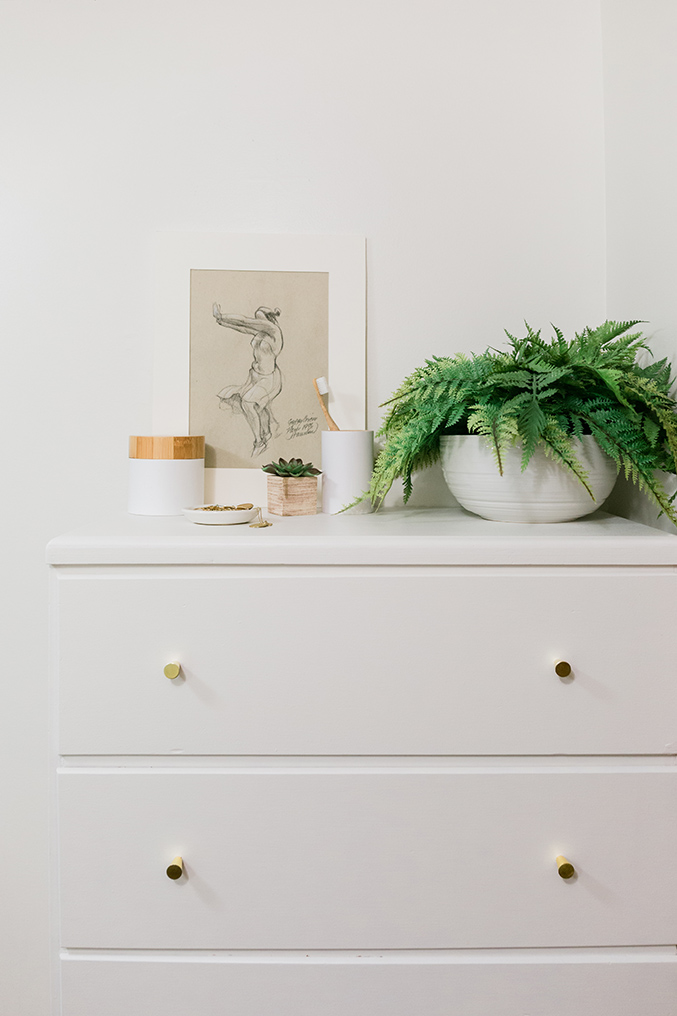 Before & After Dated Dresser Makeover Dream Green DIY