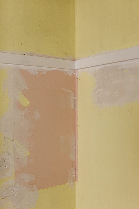 DIY Peel-&-Stick Wallpaper Closet Makeover - Dream Green DIY