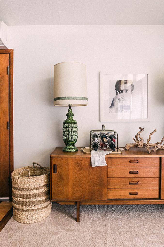 Painting A Moody Dark Green Feature Wall - Dream Green DIY