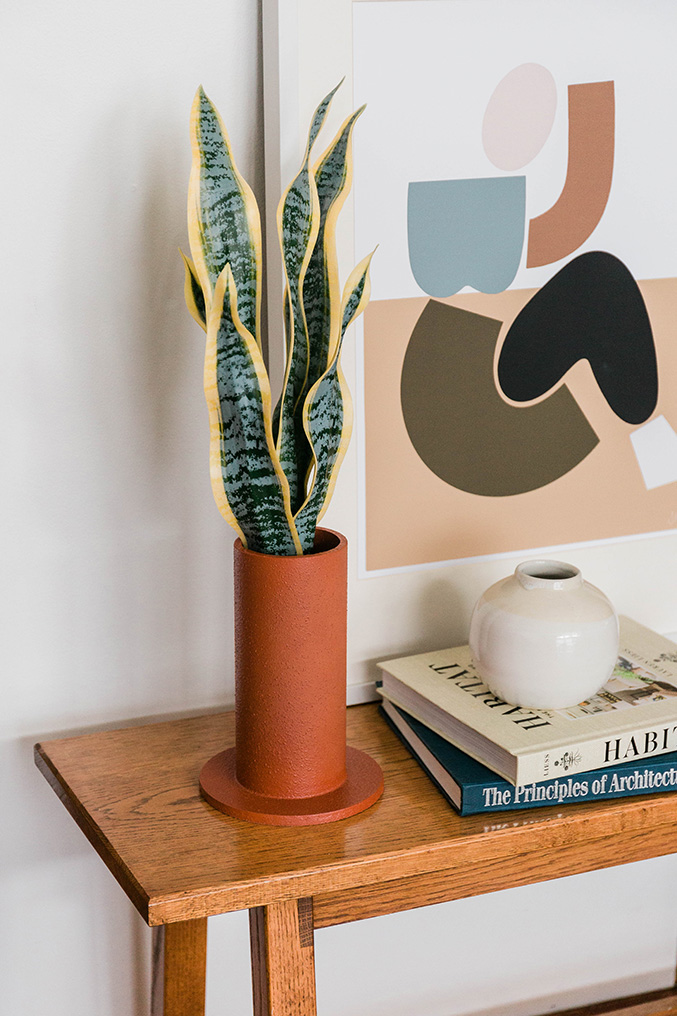 DIY Minimalist Faux Terracotta Vase Dream Green DIY