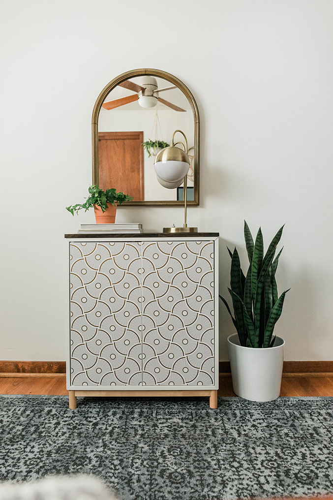 IKEA Eket Entry Cabinet Makeover - Dream Green DIY