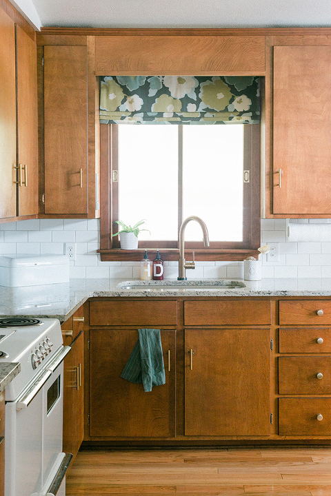 Painting Our Kitchen Window Trim White - Dream Green DIY
