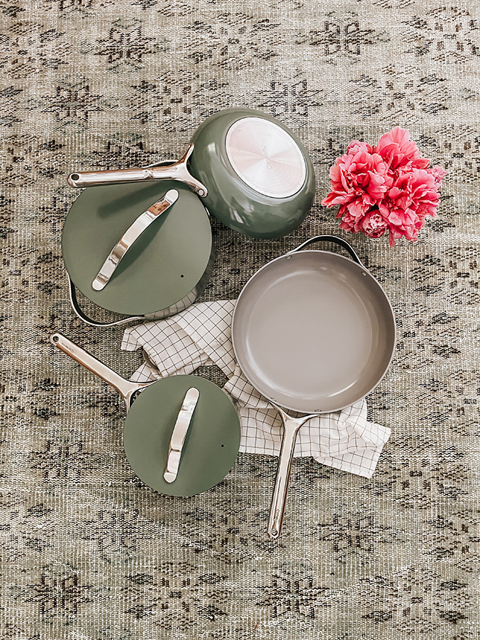 6Month Caraway Home Cookware Review Dream Green DIY