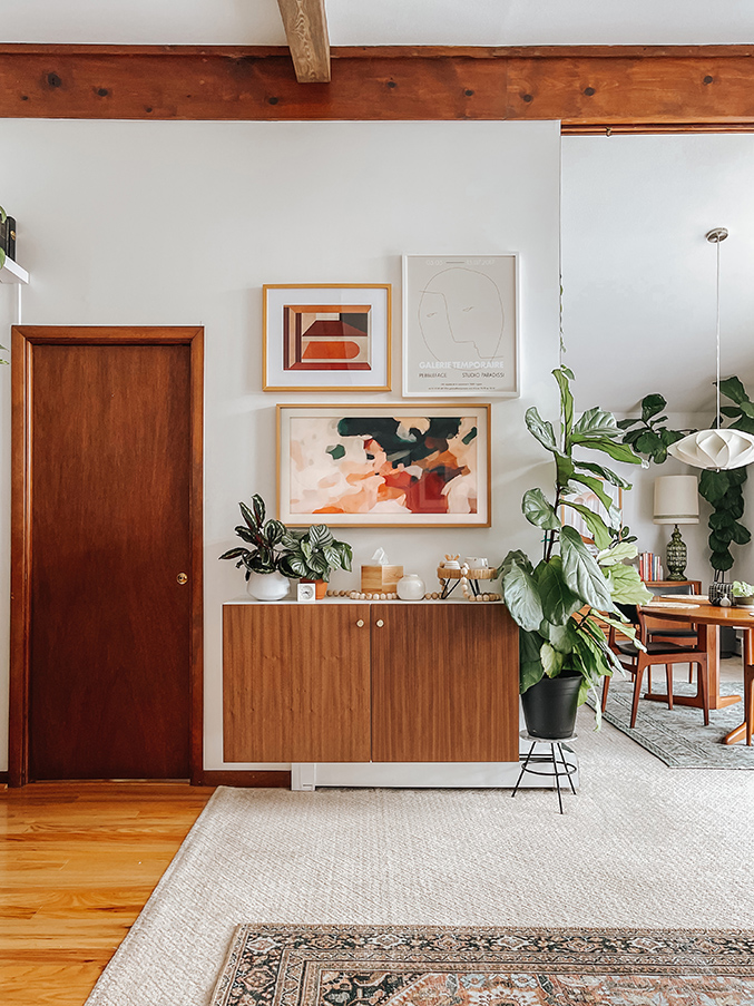 Walnut Doors For Our IKEA Besta TV Unit - Dream Green DIY