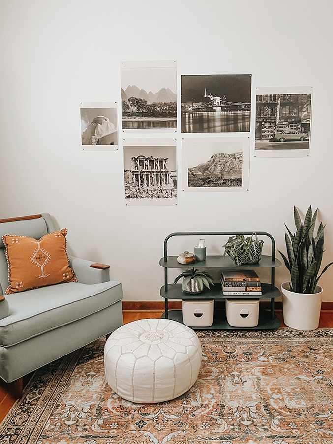 DIY Paint Art Gallery Wall Dream Green DIY